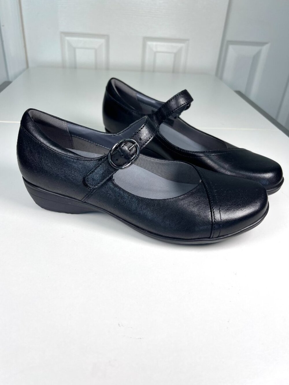 Dansko Fawna Mary Jane Shoes Black Size 38 NWOB - Picture 3 of 6